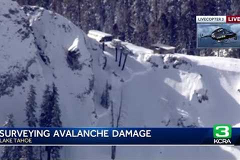 Palisades Tahoe Avalanche | Surveying the damage at Tahoe ski resort