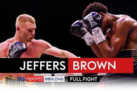 FULL FIGHT! Mark Jeffers vs Germaine Brown  English Title Fight 🏆
