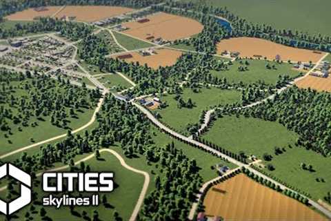 Building the Perfect Country Town in Cities Skylines 2!