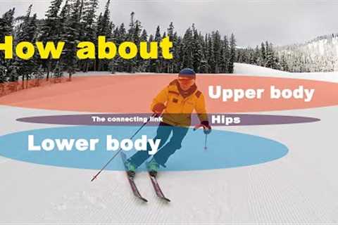 Hip movements, using your hips in skiing