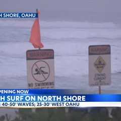 Massive surf expected to hit Hawaii on Thursday