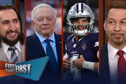 Cowboys all-in for 2024, Jerry Jones talks Belichick, Dak lead DAL to SB? | NFL | FIRST THINGS FIRST