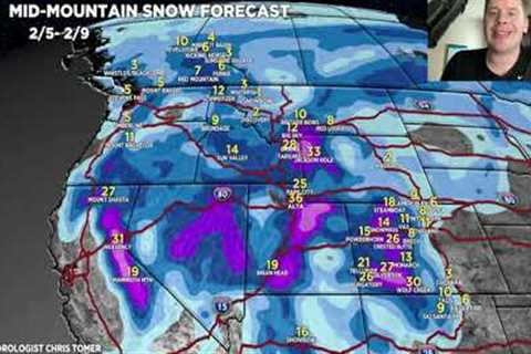 PM Mountain Weather Update 2/3, Meteorologist Chris Tomer