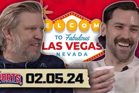 We''ve Arrived In Las Vegas For The Big Game | Mostly Sports EP 96 | 2.5.24