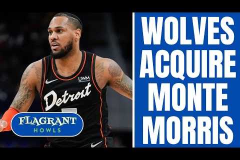 BREAKING: Minnesota Timberwolves acquire Monte Morris from Detroit Pistons