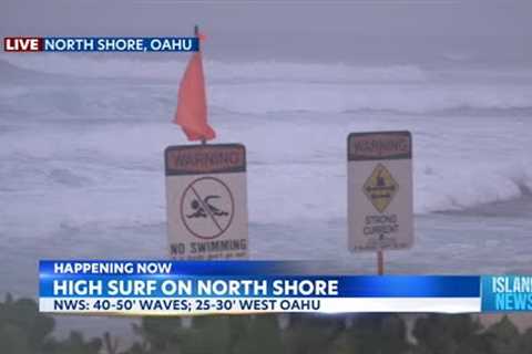 Massive surf expected to hit Hawaii on Thursday