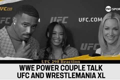 WWE superstars Bianca Belair & Montez Ford discuss whether they would be open to joining #UFC 👀