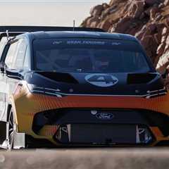See How Ford's 1,400-HP Electric Supervan Set A Pikes Peak Record