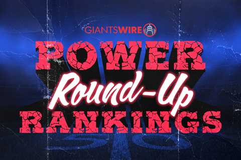 Giants NFL power rankings round-up going into Week 9