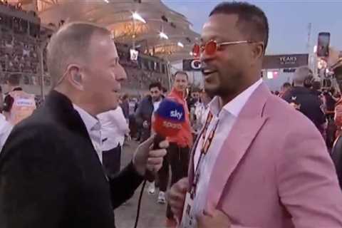 F1 Fans Upset as Patrice Evra Ditches Interview with Martin Brundle to Chat with Neymar