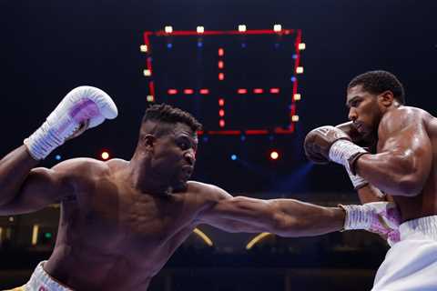 Anthony Joshua could beat Francis Ngannou in an MMA fight, claims UFC legend