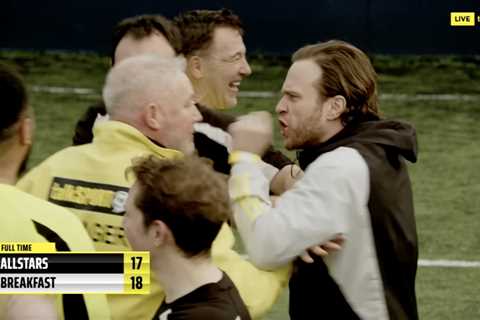 Olly Murs and Ally McCoist Square Off in Football Tournament