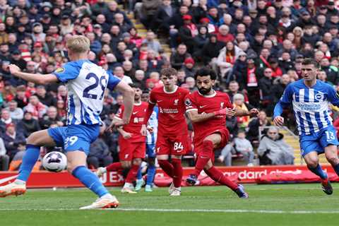 Liverpool 2 Brighton 1: Salah Secures Victory in Nail-biting Match