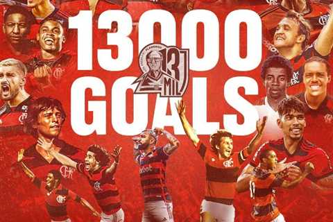 Flamengo Makes History as First Football Club to Score 13,000 Goals