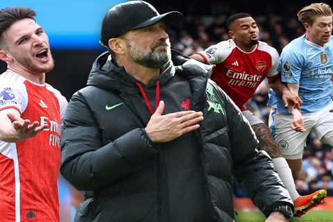 ‘Neither Man City nor Arsenal looked like champions’, and Pep says Liverpool are now favourites for ..
