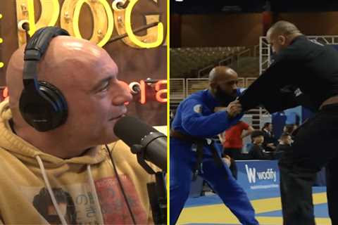 Joe Rogan brands ex-UFC champion as ‘best ever’ after watching him submit opponent nearly 100lbs..