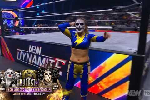 Thunder Rosa Secures Women’s World Title Match At AEW Dynasty