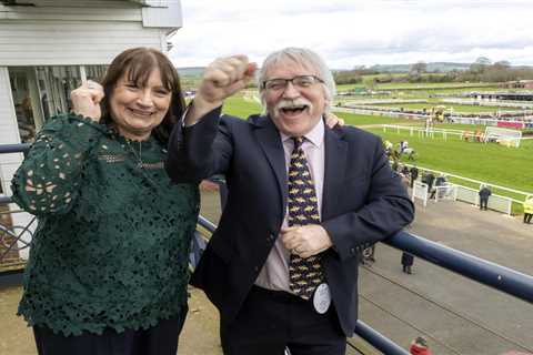 UK Couple Who Won £2.7million Lottery Prize Celebrate Visiting All 59 UK Racecourses