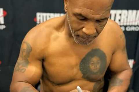 Mike Tyson Shows Off Ripped Physique at 57 Ahead of Fight Against Jake Paul