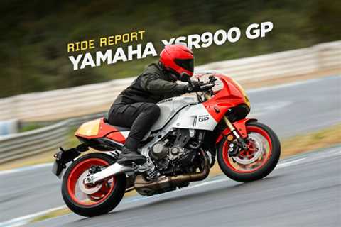 Review: Riding the stunning Yamaha XSR900 GP retro sportbike