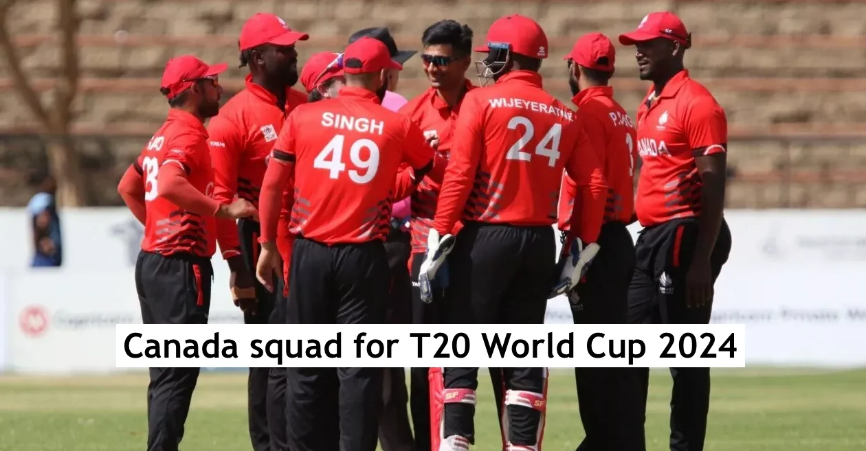 Canada announces their 15-man squad for T20 World Cup 2024