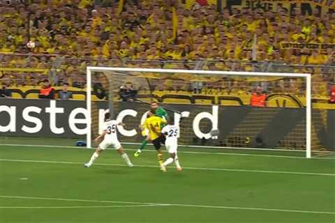 English referee denies Borussia Dortmund clear penalty vs PSG