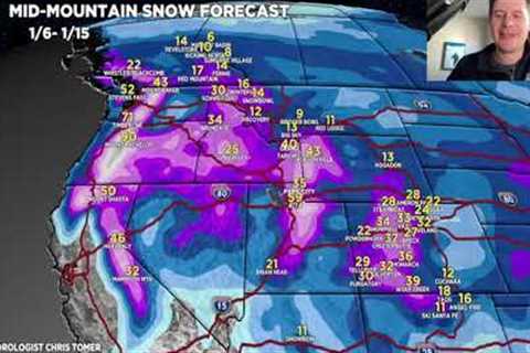 PM Mountain Weather Update 1/6, Meteorologist Chris Tomer