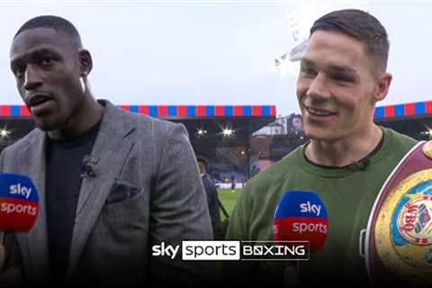 Richard Riakporhe and Chris Billam-Smith look ahead to their Selhurst Park bout! 🥊