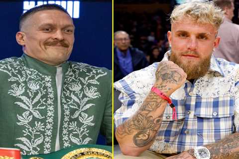 Jake Paul receives ruthless two-word message from Oleksandr Usyk before Mike Tyson fight