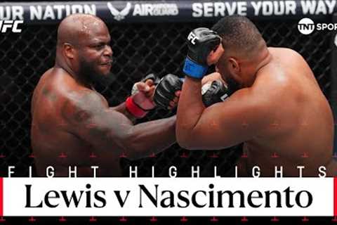 HEAVYWEIGHT KNOCKOUT RECORD EXTENDED! 😲  Derrick Lewis vs Rodrigo Nascimento  UFC Fight Night