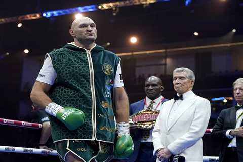 TYSON FURY URGED TO DITCH OLEKSANDR USYK REMATCH AND FIGHT ANTHONY JOSHUA FIRST