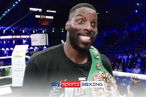 The best moment in boxing for me - Lawrence Okolie on becoming a two-weight world champion 🏆🏆