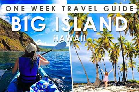 ONE WEEK on the BIG ISLAND, HAWAII | BEST THINGS to DO, EAT & SEE | Travel Guide