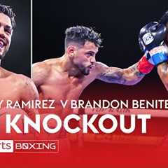 HUGE UPPERCUT KO! 🔥  Robeisy Ramirez flattens Brandon Benitez