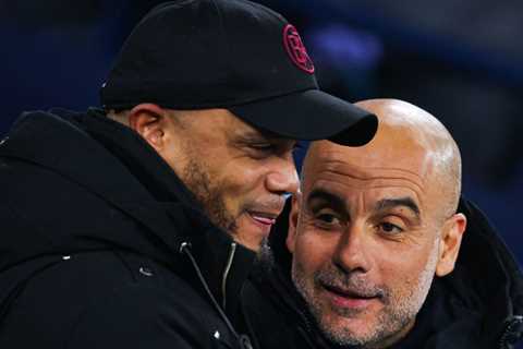 Pep Guardiola Backing Vincent Kompany to Manage Manchester City in Future