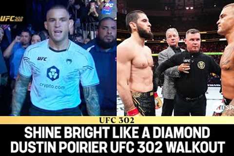 EPIC Dustin Poirier walkout ahead of UFC 302 😮‍💨🔥