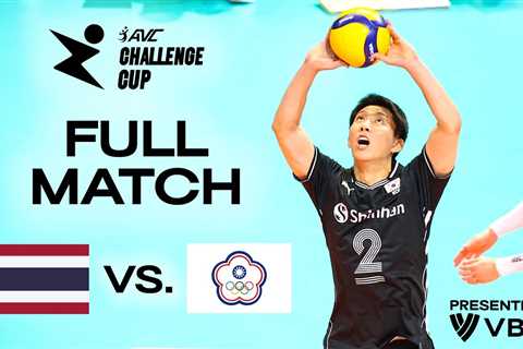 THA vs. TPE – AVC Challenge Cup 2024 | Playoffs – presented by VBTV