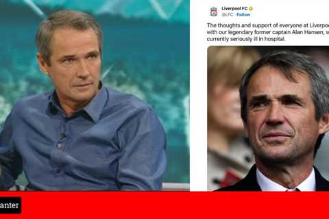 Football world send their thoughts and support to Alan Hansen seriously ill in hospital