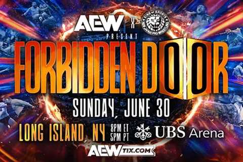 Back At It: Major World Title Rematch Set For AEW Forbidden Door