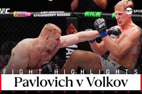 PURE DOMINANCE! 😳  Sergei Pavlovich vs Alexander Volkov  UFC Saudi Arabia Highlights 🇸🇦