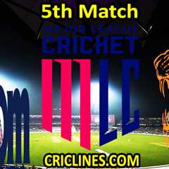 Today Match Prediction-WAF vs TSK-MLC T20 2024-5th Match-Who Will Win