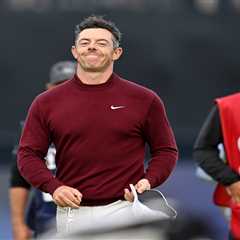 Rory McIlroy FAILS to make Open cut in woeful display as Lowry leads despite outrageous X-rated..