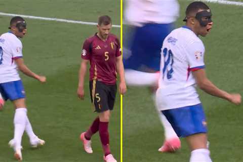 ‘Zero class’ – Kylian Mbappe slammed by fans for taunting Jan Vertonghen after France’s late winner