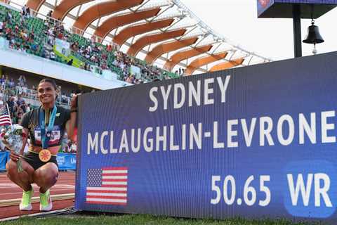 World 400m hurdles record for Sydney McLaughlin-Levrone