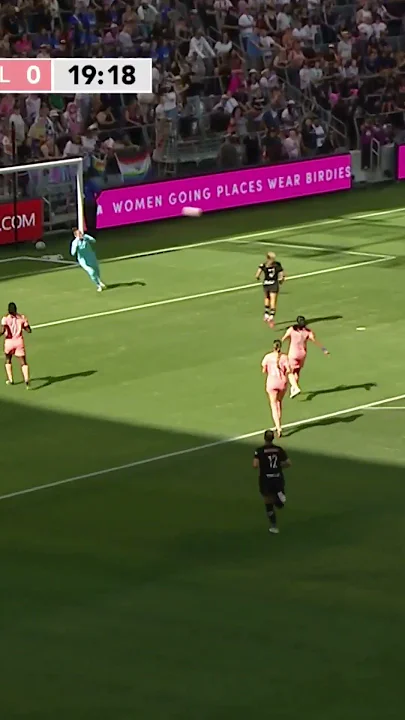Marta  Adriana  The  connection is strong.  #nwsl