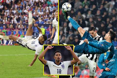 Jude Bellingham ‘felt like Cristiano Ronaldo’ scoring England wondergoal at Euro 2024 as he gives..
