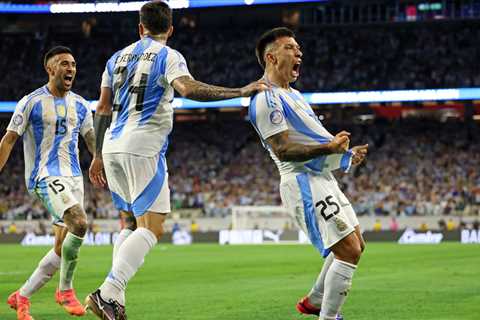 Man Utd ace creates history with crucial goal in Argentina’s victory