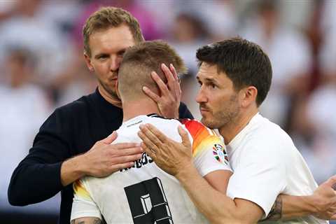 Julian Nagelsmann left needing to “fight back tears” after Germany’s last minute elimination to..