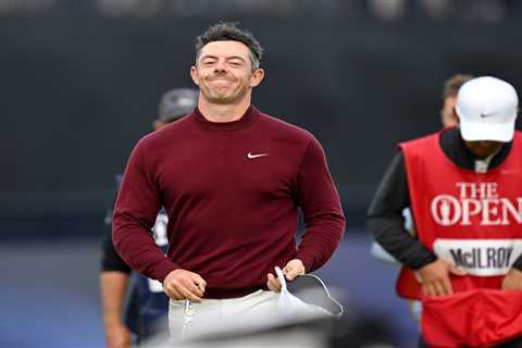 Rory McIlroy FAILS to make Open cut in woeful display as Lowry leads despite outrageous X-rated..