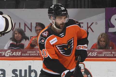 Marody returning to Phantoms with two-year AHL pact | TheAHL.com